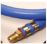 Vacuum hose Blue xxx metres inclusive 2 female quick coupling